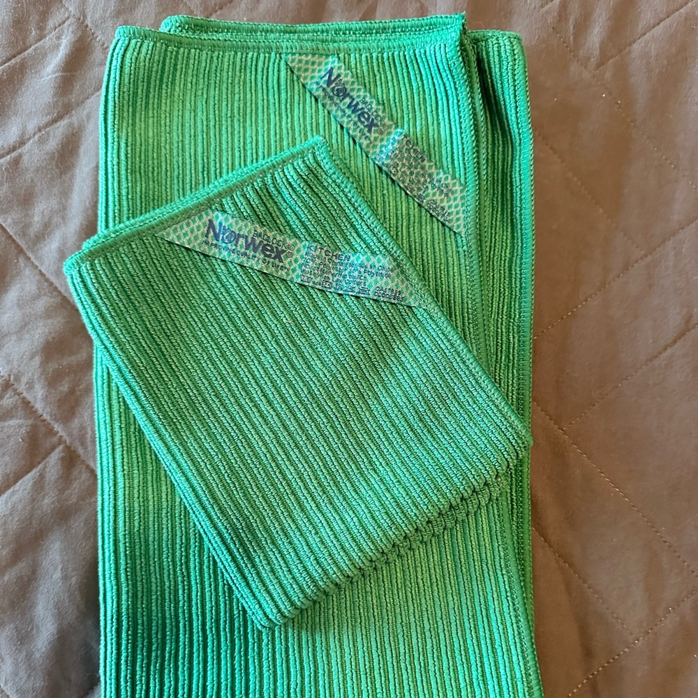 Norwex towel and cloth